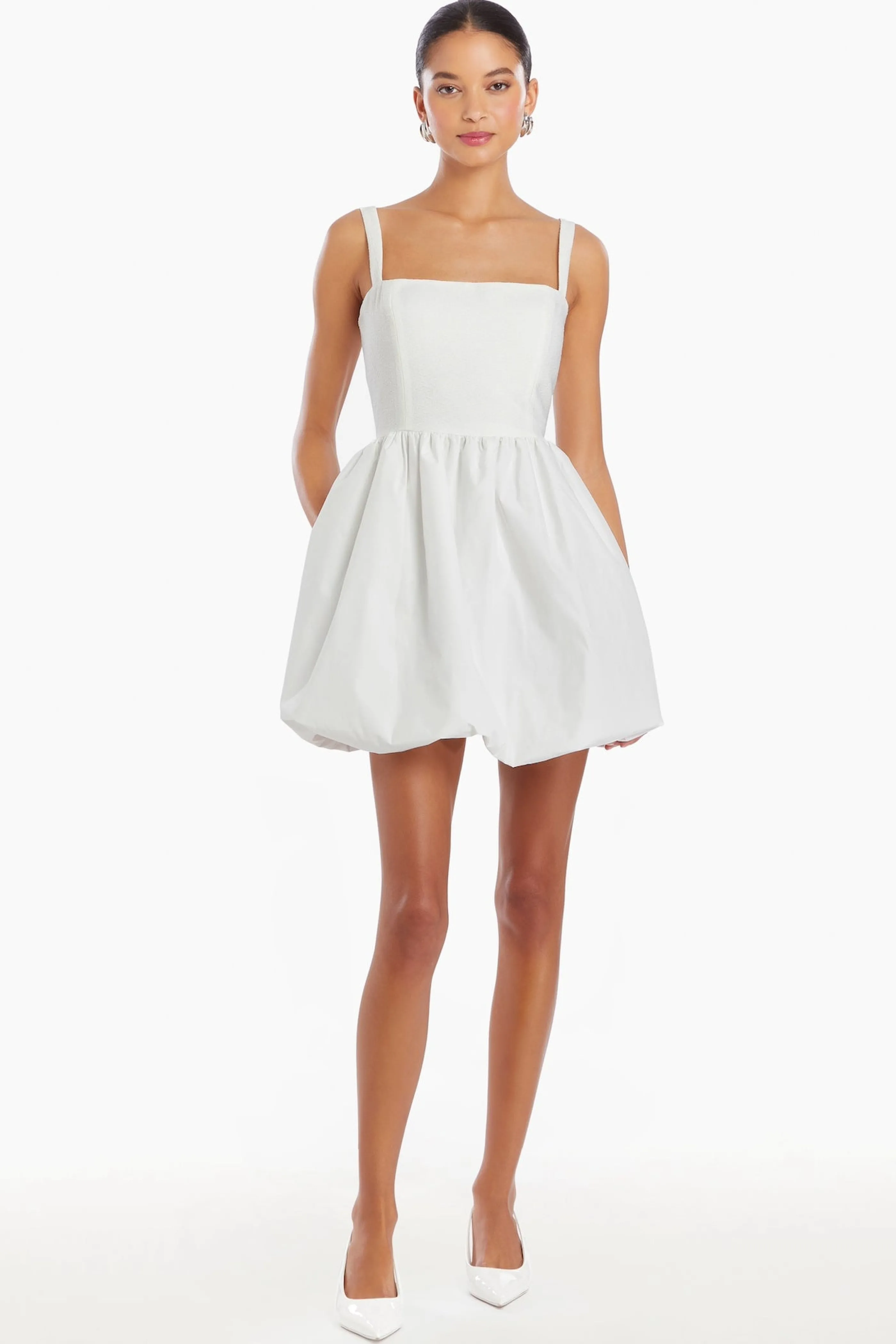 Amanda Uprichard Christine Dress in Boucle
